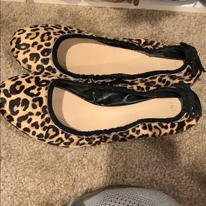 Cole Haan Leopard Ballet Flat sz 10 - NEW UNWORN
